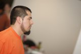 Orange Shirt Portrait