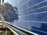 Residential Solar Panel Array Installation on Rooftop