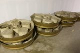 Industrial Drums of Cement