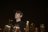 City Man with Baseball Cap