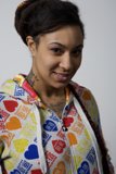 Colorful Hoodie and Dreads
