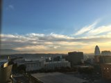 Sunset over the Los Angeles Metropolis
