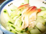 Cucumber and Crab Salad Delight