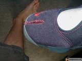 Shoe on Foot