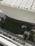 Aerial View of The Broad Building in Los Angeles
