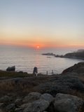 Sunset Overlooking the Pacific