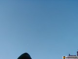 Moon over the Desert Building