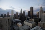 Aerial view of a bustling Metropolis