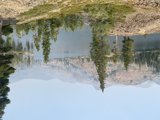 Majestic Mountain Range and Serene Lake at Desolation Wilderness