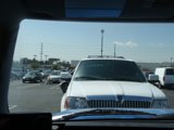 Parked White Truck