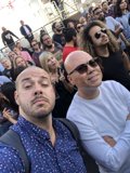 Two Men in Hats Take On the Crowd