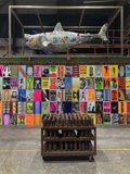 Ocean Predator Takes Over Warehouse Wall