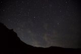 Starry Night Sky Captivates with Nebula and Milky Way