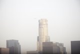 Over the Urban Skyscrapers
