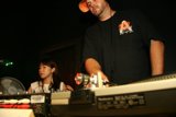 The DJ in black