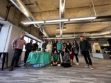 Office group photo op