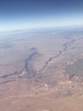 Aerial View of a Desert Landscape