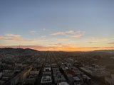 San Francisco Sunset from Above