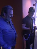 Dan Harmon Backstage at SXSW