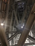 Illuminated Industrial Fortress