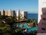 Ocean View from a Hawaiian Resort Balcony