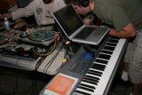 Piano Man with Headphones