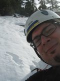 Dave B- Ready to Brave the Elements with his Helmet!