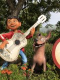 Portrait of a Musical Boy and His Loyal Companion