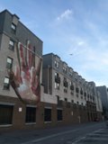 Hands and Contrail