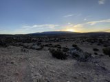 Majestic View of the Sandia Mountains and Desert from a Hilltop