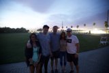 Four Friends Enjoying the Park