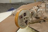 Close up of Plywood Object