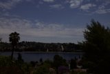 Serene Landscape: A Panoramic View of the Lake and Trees
