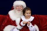 Little girl's holiday wish