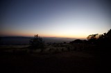 Golden Hour Fades Over Mount Diablo's Vast Valley