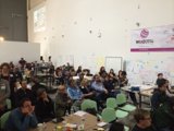 Group Gathering in ArtCenter
