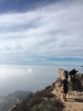 Overlooking the City from a Promontory