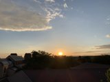 Setting over Santa Fe