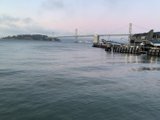 Sunset over the Bay Bridge