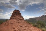 Majestic Rock Formation on the Sedona Mountainside