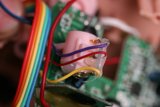Tiny Electronic Device with Intricate Wiring