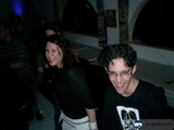 Smiling Couple in Night Club