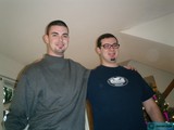 Two Men Celebrating Christmas