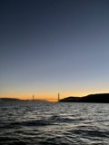 Sunset over the Golden Gate Bridge