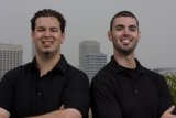 Two Men with Smiling Faces