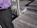The Man and the Wooden Deck