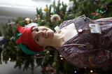Holiday Nurse Elf Spreading Christmas Cheer