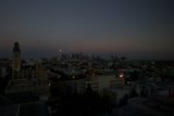 Moonrise over Los Angeles
