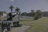 Mighty cannon stands guard