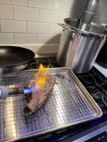 Sizzling Steak on the Grill